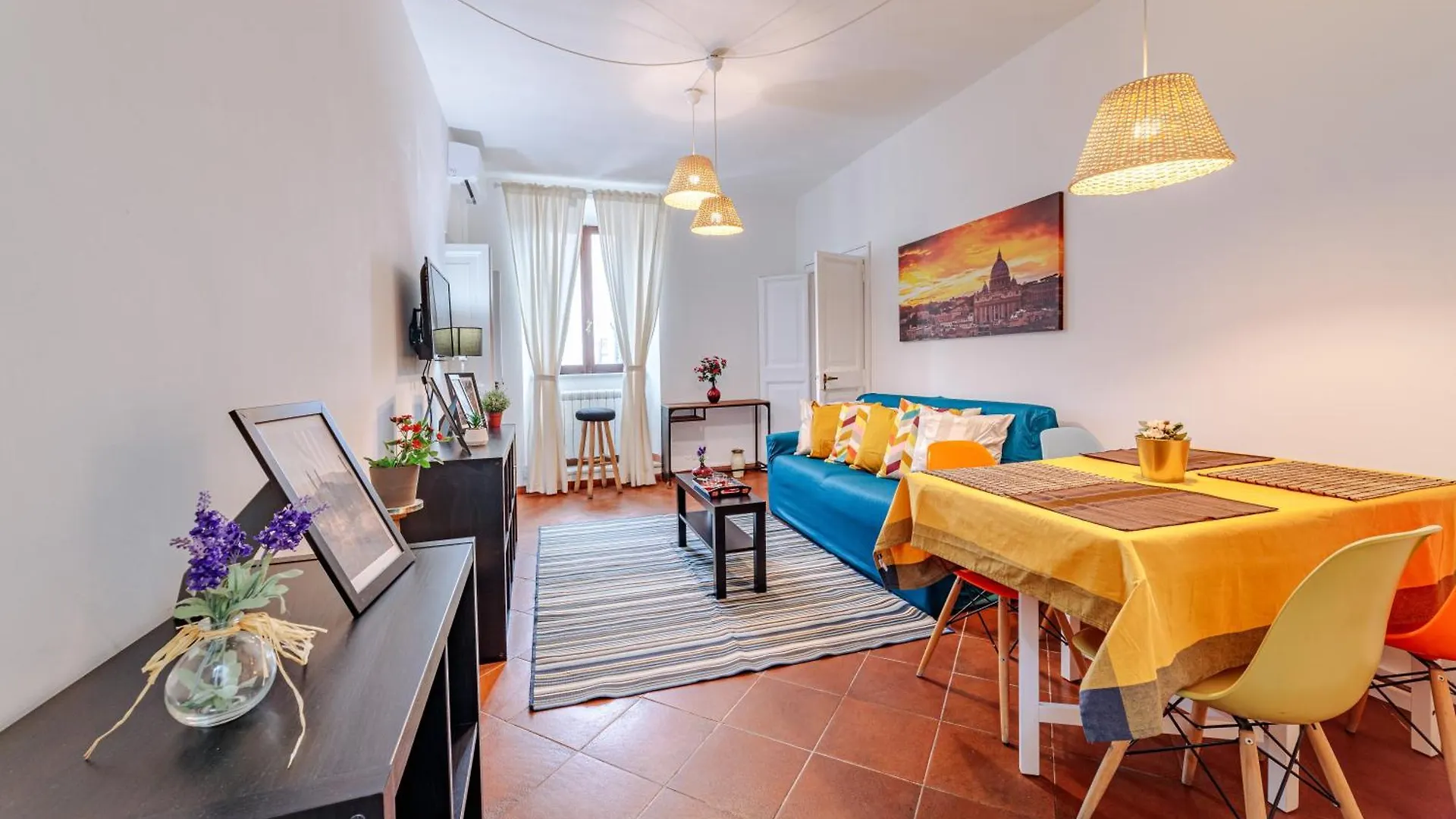 Apartment Tiberina Rooftop Trastevere Rome Italy