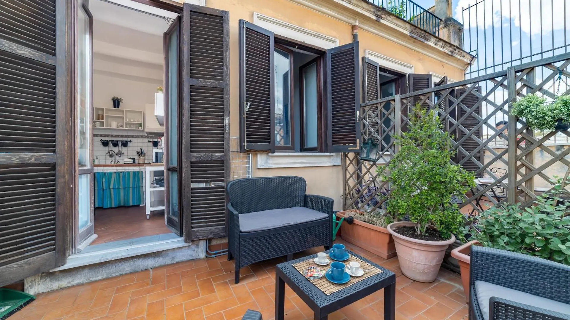 Tiberina Rooftop Trastevere Rome Italy