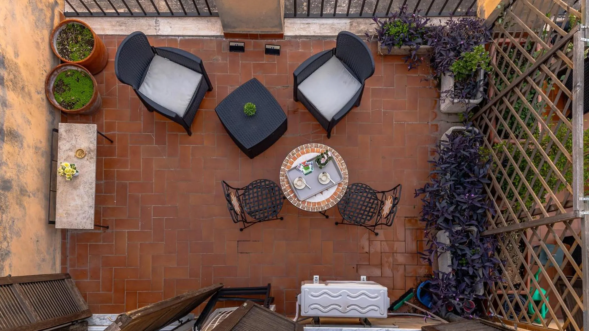 Tiberina Rooftop Trastevere Rome Italy
